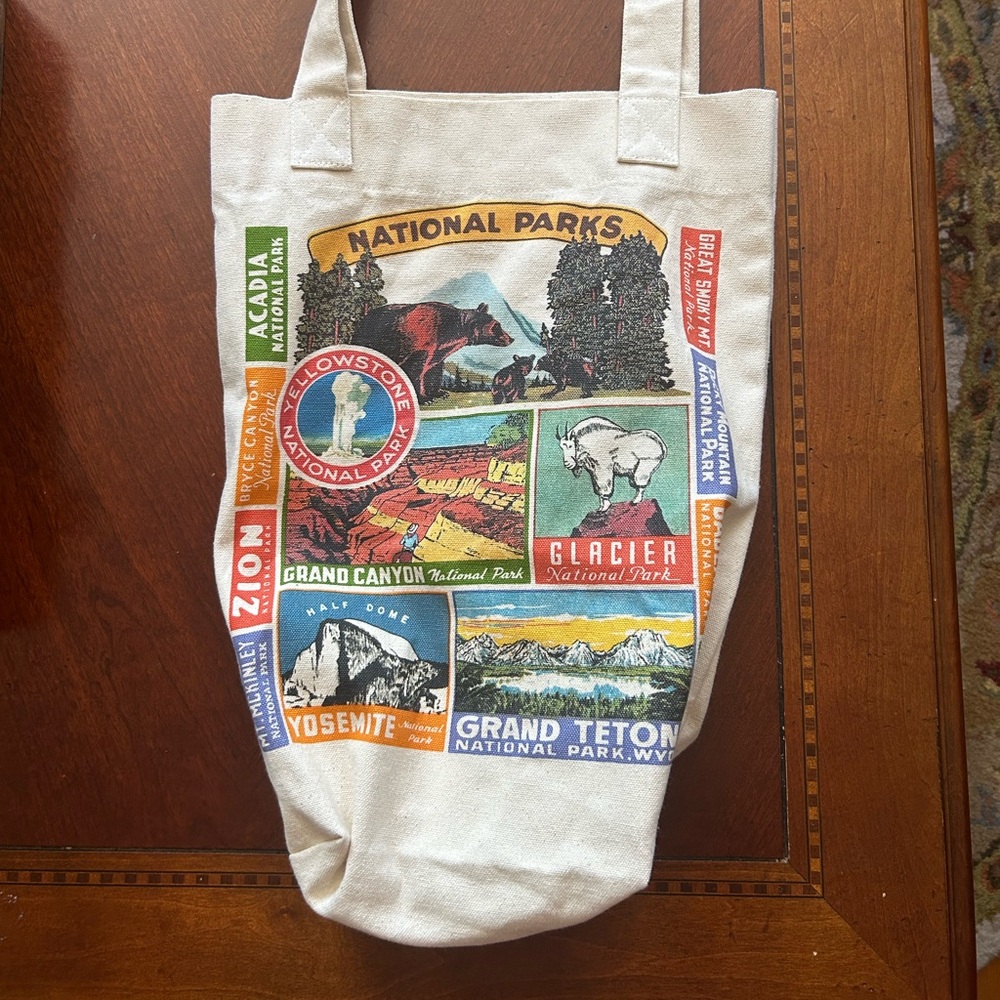 National Parks Canvas Tote Bag